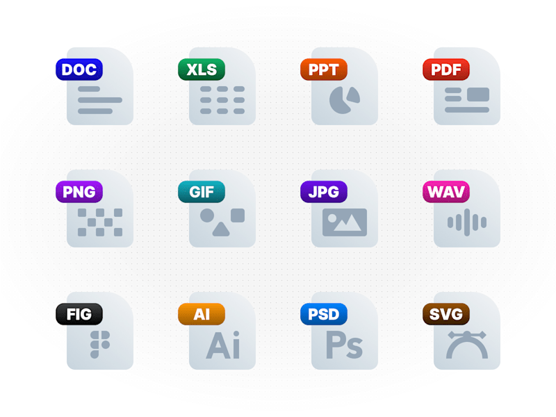 Cover image for File Extension Icons Design Project