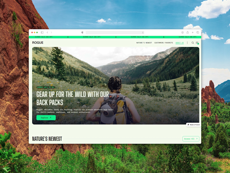 Cover image for Fashion e-commerce website