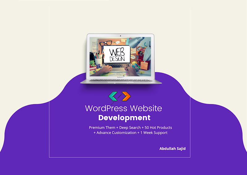 Cover image for I will do WordPress website development