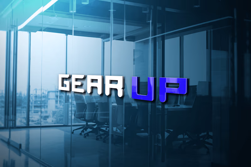 Cover image for GEAR UP logo design project