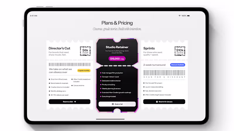 Cover image for If this were real, which plan are you picking?