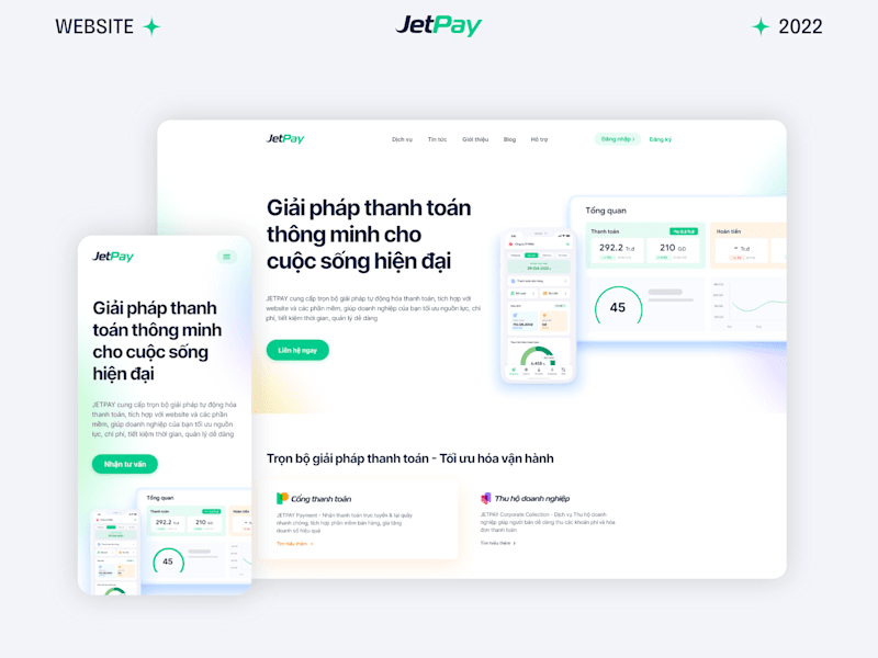 Cover image for JETPAY.vn Website