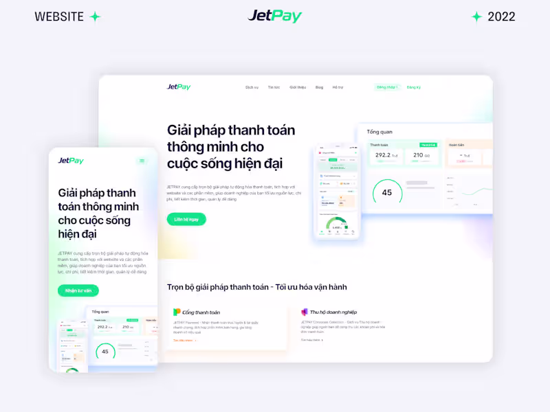 Cover image for JETPAY.vn Website