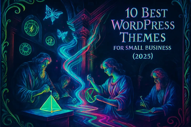 Cover image for 10 Best WordPress Themes for Small Business (2025): Fast, Mobile-Friendly & Easy to Use