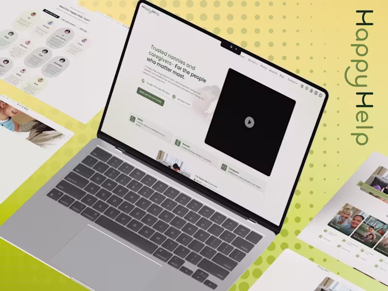 Cover image for Nanny & Caregiver Platform Website