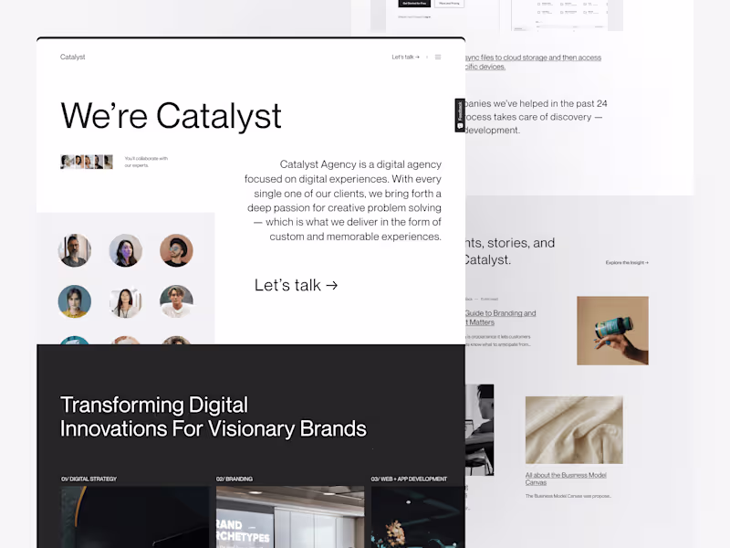 Cover image for Catalyst Digital Agency