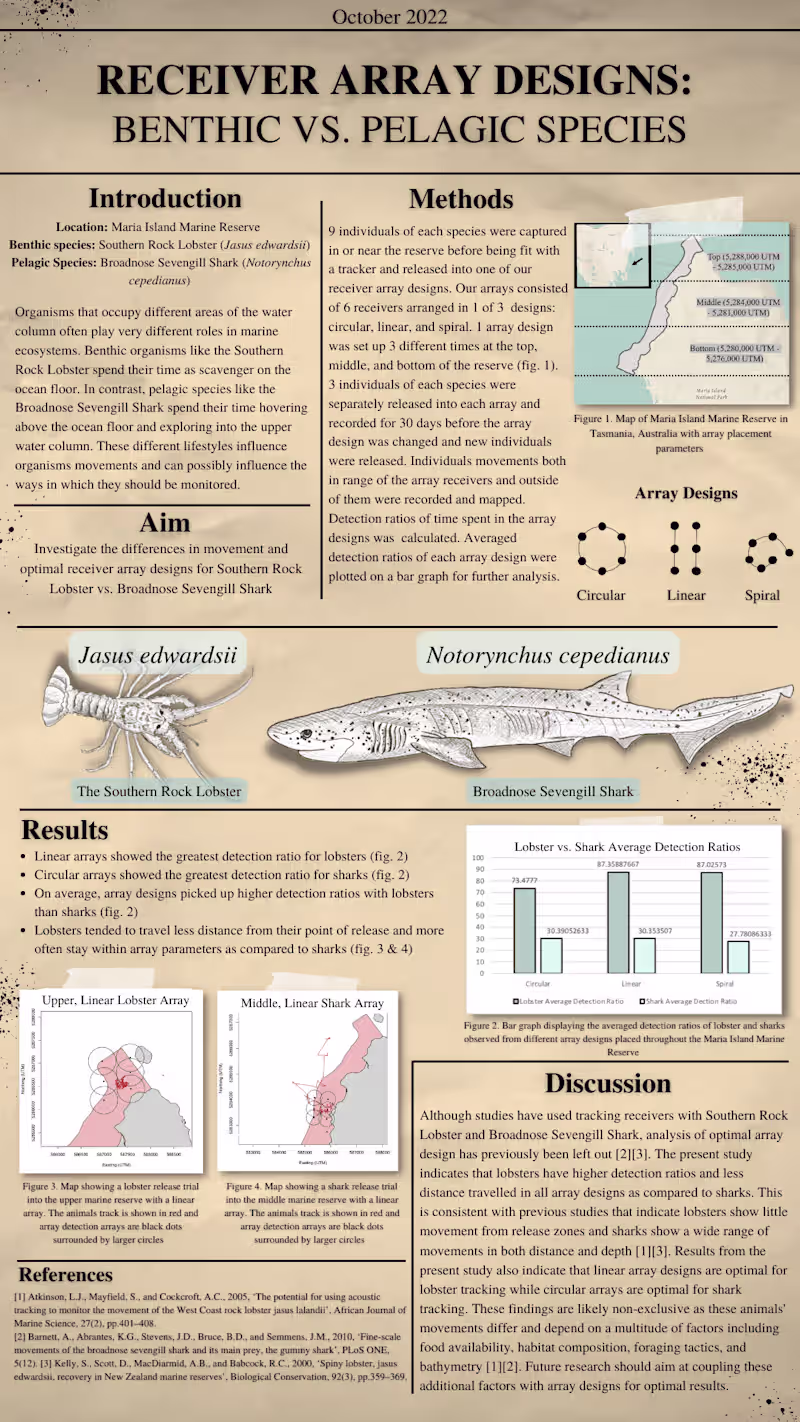Cover image for Receiver Array Design Scientific Poster 