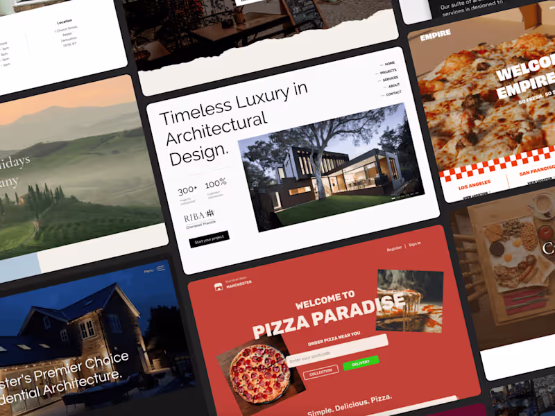 Cover image for Website Design & Build