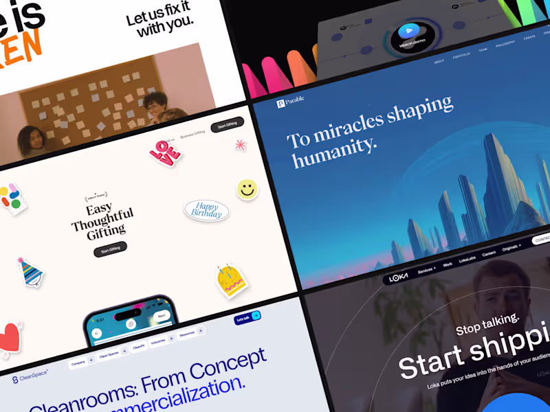 Cover image for Web design + Webflow development