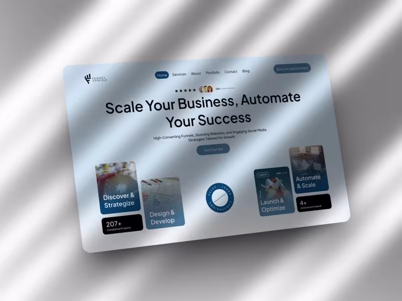 Cover image for Website Hero Section Design