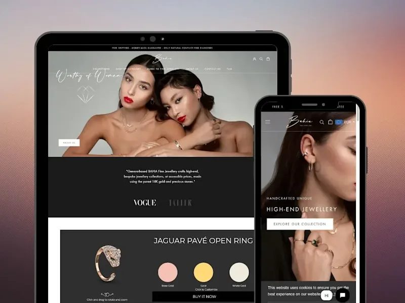 Cover image for Ecommerce shopify website, shopify store design, redesign