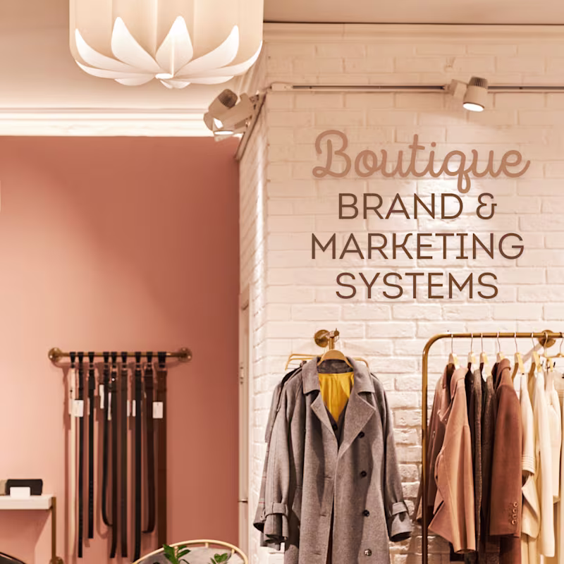 Cover image for  Boutique Brand & Marketing System