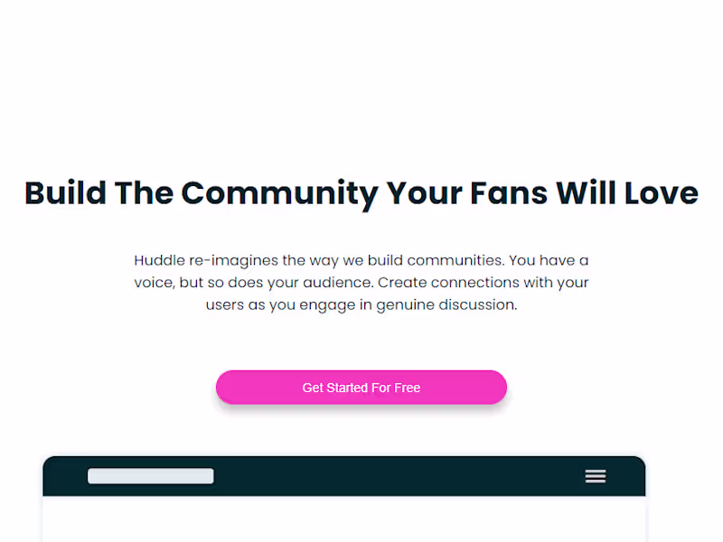 Cover image for Landing Page