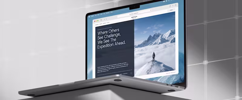 Cover image for Artica Capital — High-Performance Private Equity Website