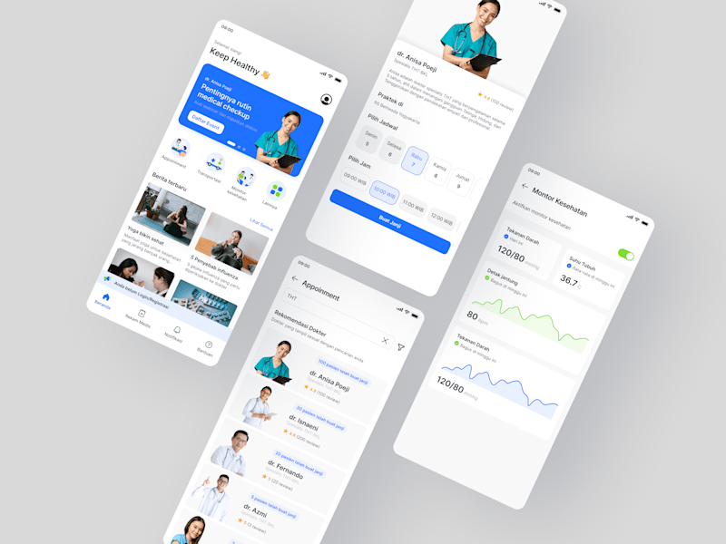Cover image for Healthcare App UI/UX Design
