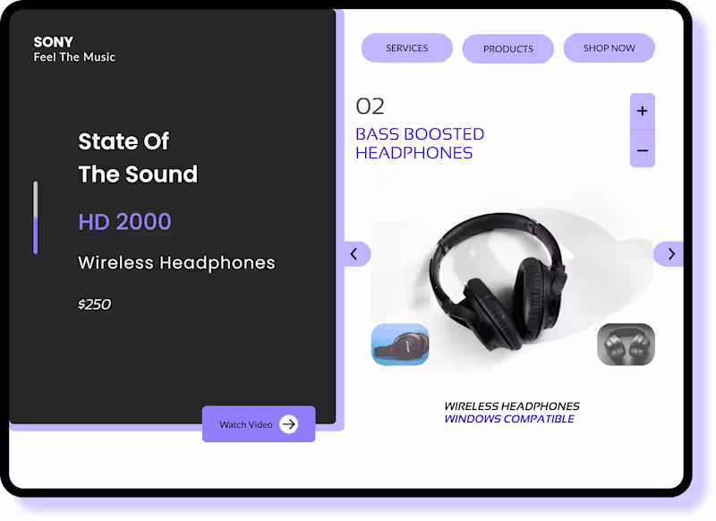 Cover image for UI Of Headphone