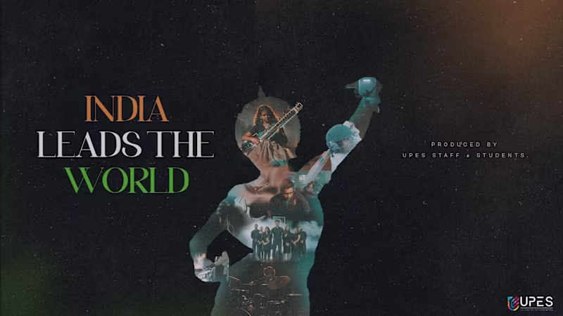 Cover image for India Leads The World | Musical