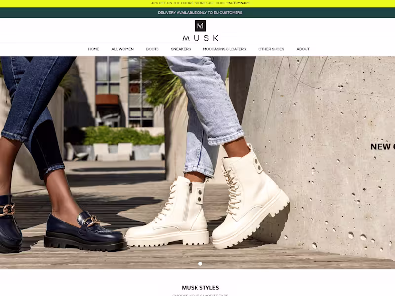 Cover image for MU-SK.COM - Ecommerce Store