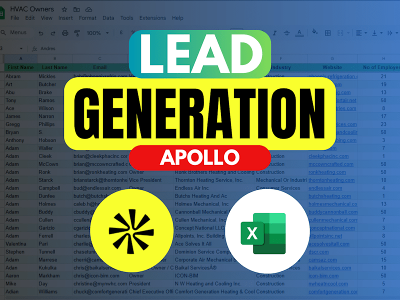 Cover image for B2B Lead generation and list building using Apollo