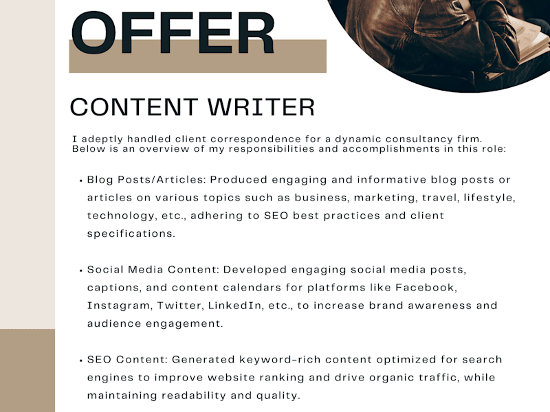 Cover image for COPY WRITING