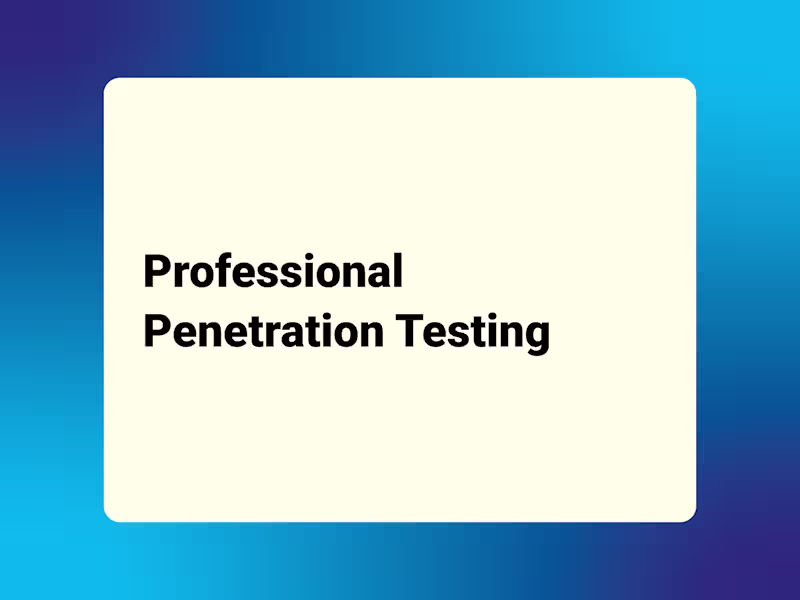 Cover image for Penetration Testing | PenTest for Web Application
