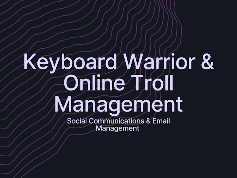 Cover image for Understand Your Audience- Comment/Message Management
