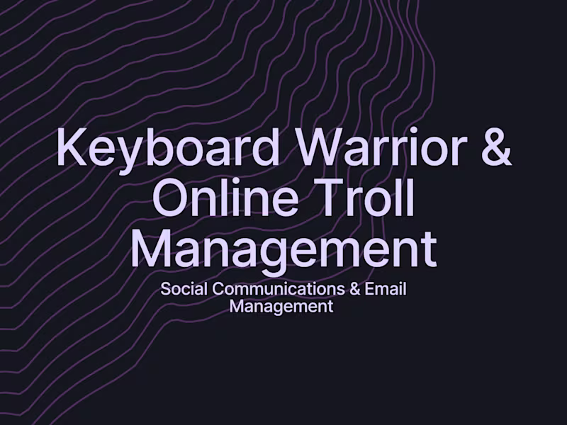 Cover image for Understand Your Audience- Comment/Message Management