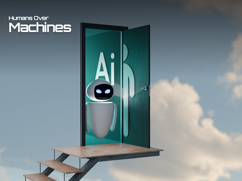 Cover image for Humans Over Machines