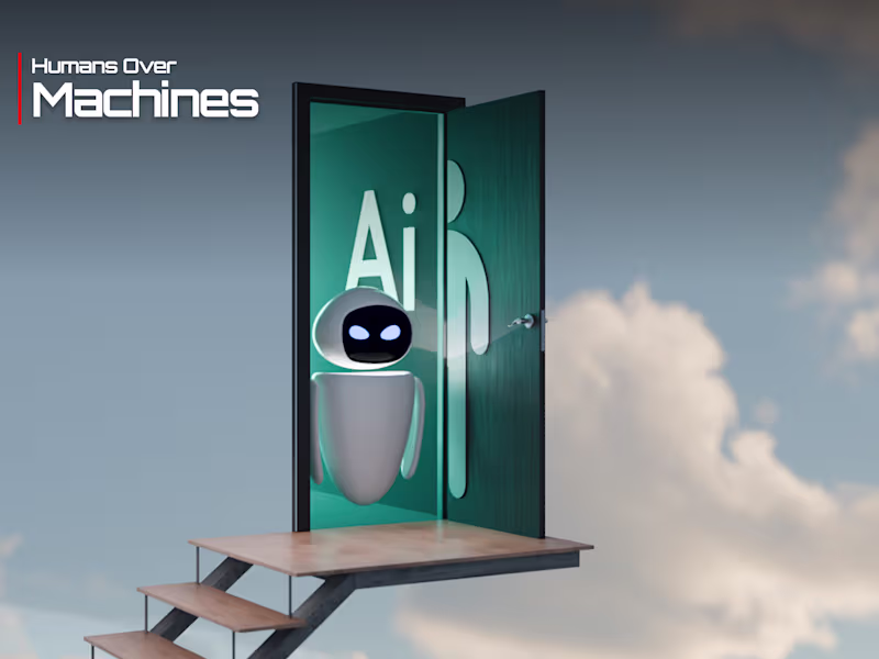 Cover image for Humans Over Machines