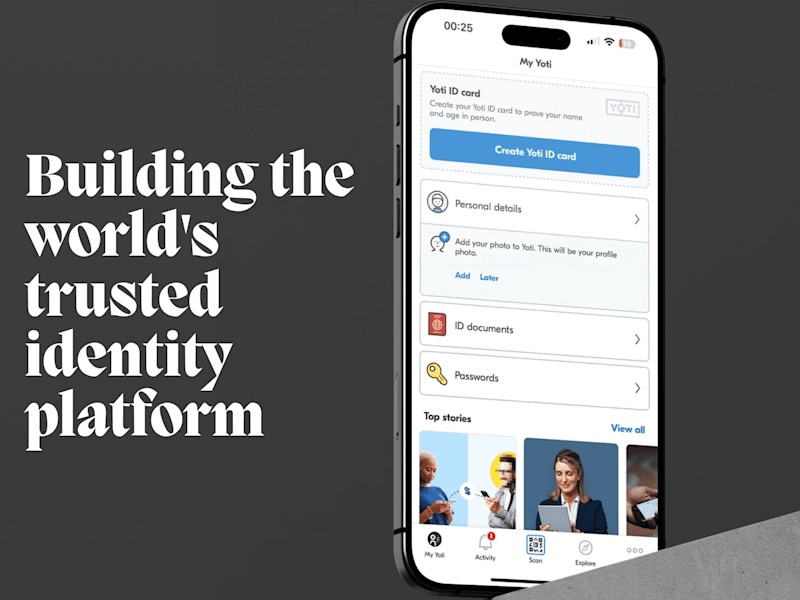 Cover image for Yoti iOS App - Attributes & Sharing