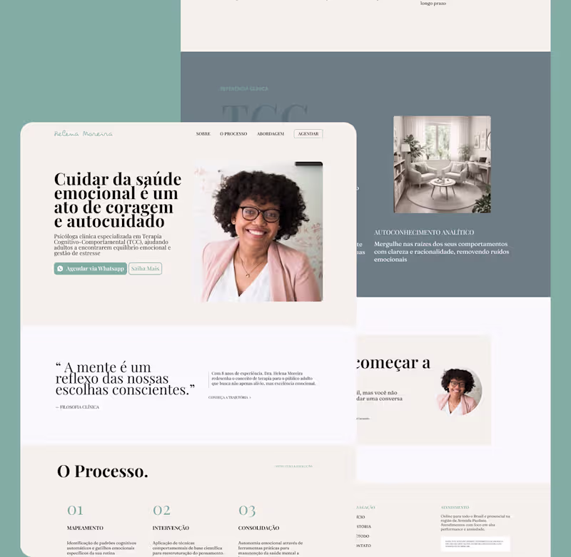 Cover image for Psychologist Website — Emotional Health & CBT