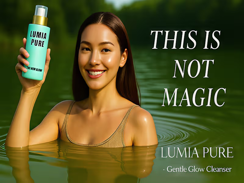 Cover image for Lumia Pure – A Purely Transformative Skincare Ad