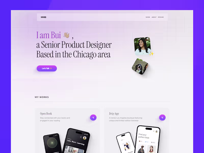 Cover image for Portfolio (CMS) website Design with Framer
