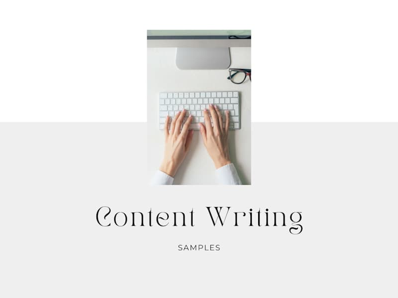 Cover image for Content Writing 