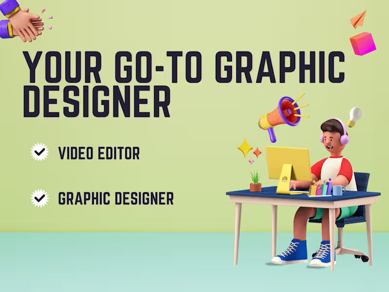 Cover image for Transform Your Brand with Stunning Graphic Designs!