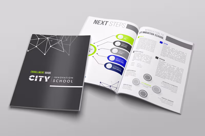 Cover image for City Innovation Enrollment Guide Booklet