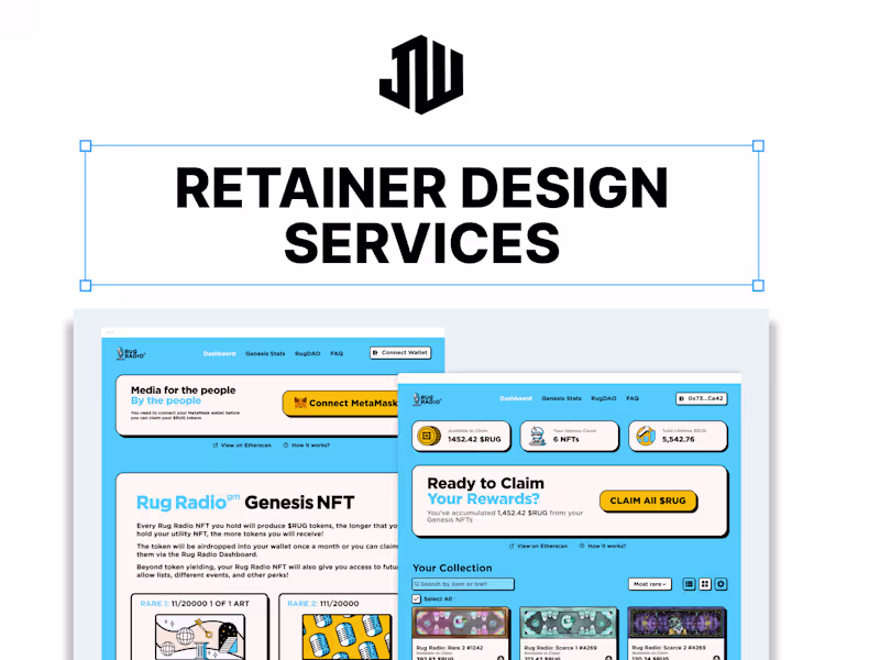 Cover image for Design – Retainer Services