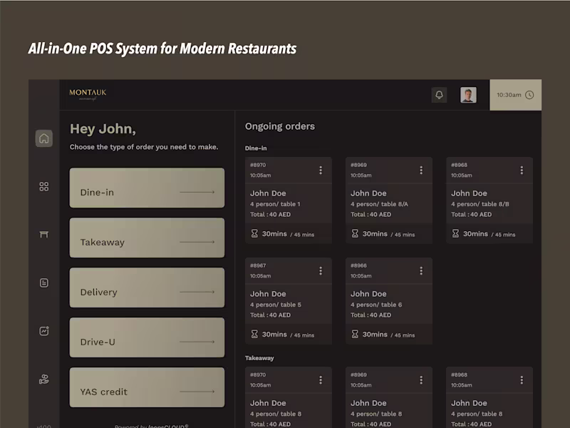 Cover image for POS System – Simplifying Restaurant Management with Smart UX