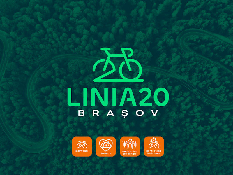 Cover image for Logo and brand identity for "Linia 20 Brasov"