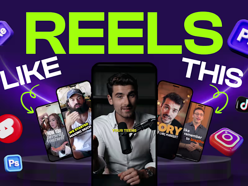 Cover image for I will create tiktok ,instagram reels and short to help monetize
