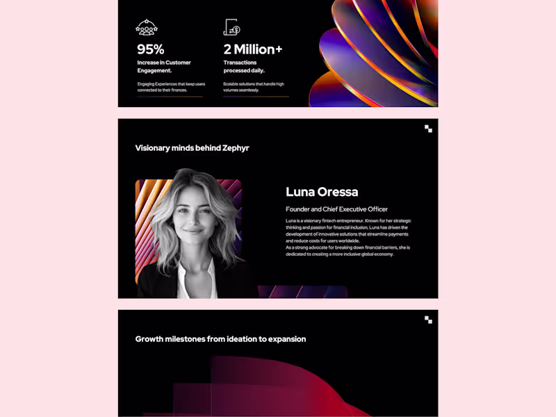 Cover image for Fintech Industry Investor Deck