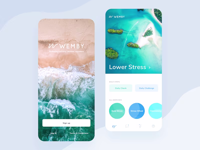 Cover image for Wemby - Wellbeing App