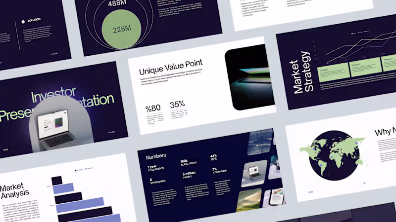 Cover image for Investor Presentation Design for Strategic Impact