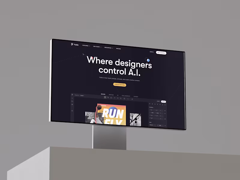 Cover image for Fable: Framer Website Development