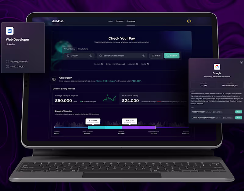 Cover image for JellyFish - Job & Career Platform