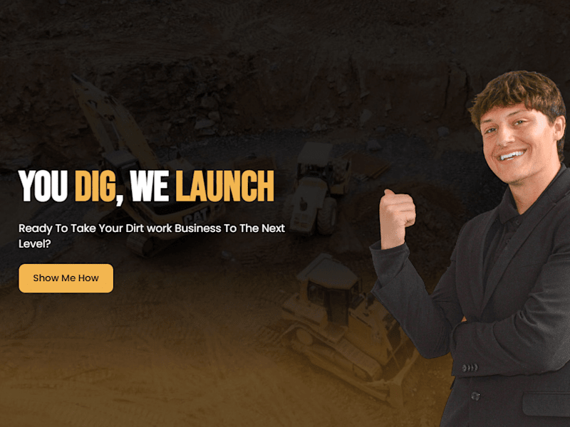 Cover image for Home - HardHat Launch - The #1 Dirtwork Marketing Agency