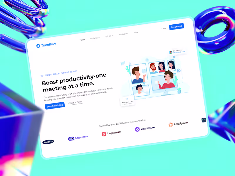 Cover image for I will design a modern Landing Page for your website