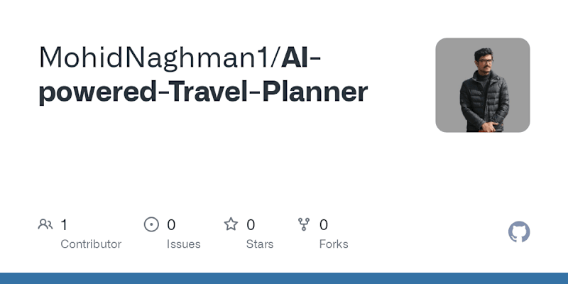 Cover image for AI-Powered Travel Recommendation System