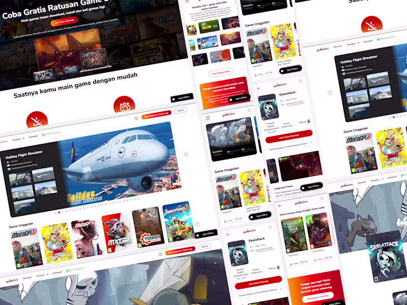 Cover image for gameQoo cloud gaming by Telkom Indonesia