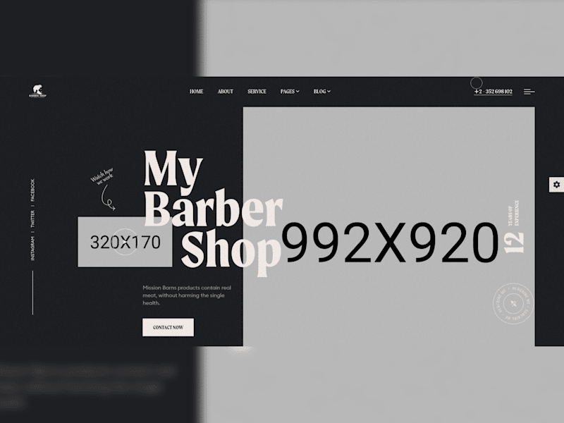 Cover image for My Barber Shop | A Barber Shop Landing Page